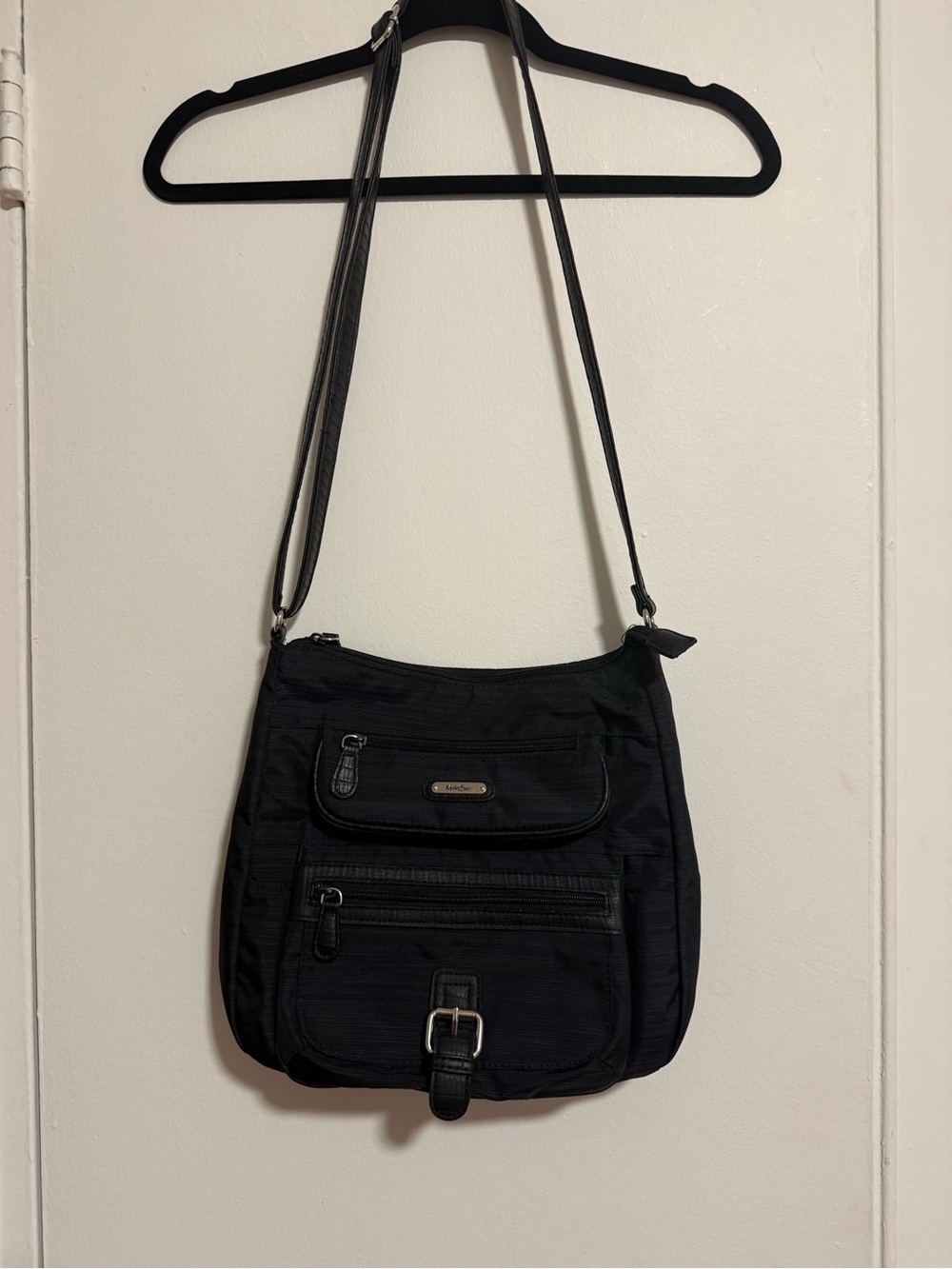 Multisac Black /Blue Crossbody Shoulder Bag